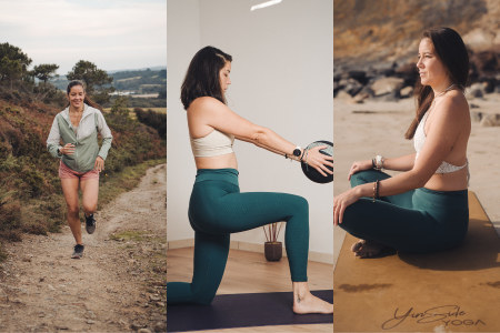 Coaching de sport et yoga à Vannes avec Vannaly : course à pied, renforcement musculaire et cours de yoga